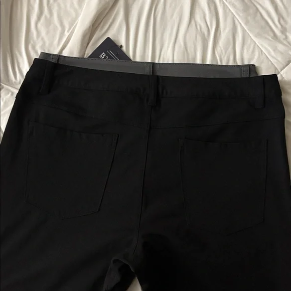 Mens casual pants black & grey - Picture 10 of 11